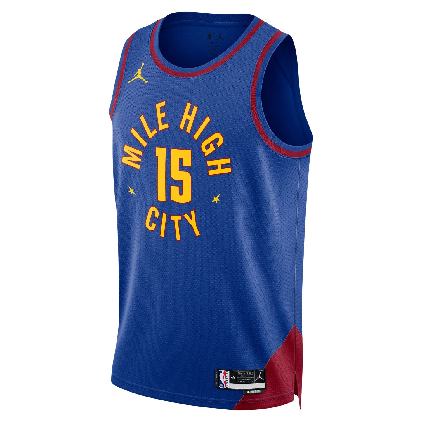 Denver Nuggets Blue Statement Jersey Nikola Jokić #15