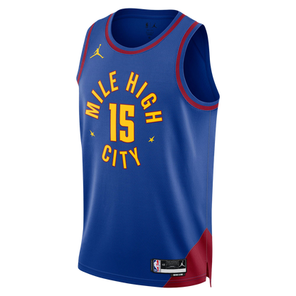 Denver Nuggets Blue Statement Jersey Nikola Jokić #15