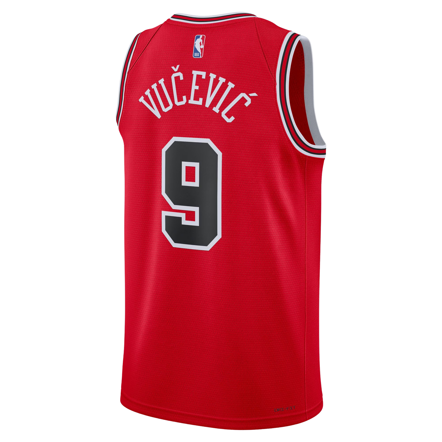 Chicago Bulls Red Icon Jersey Nikola Vučević #9
