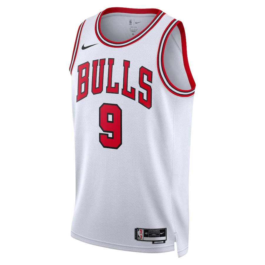 Chicago Bulls White Association Jersey Nikola Vučević #9