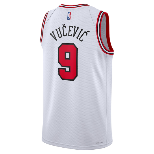 Chicago Bulls White Association Jersey Nikola Vučević #9