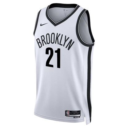 Brooklyn Nets White Association Jersey Noah Clowney #21