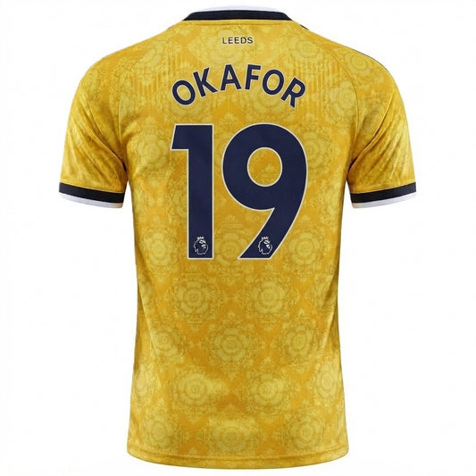 Leeds United 26/27 Away Jersey Noah Okafor #19