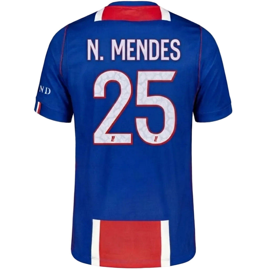 PSG 26/27 Home Jersey Nuno Mendes #25