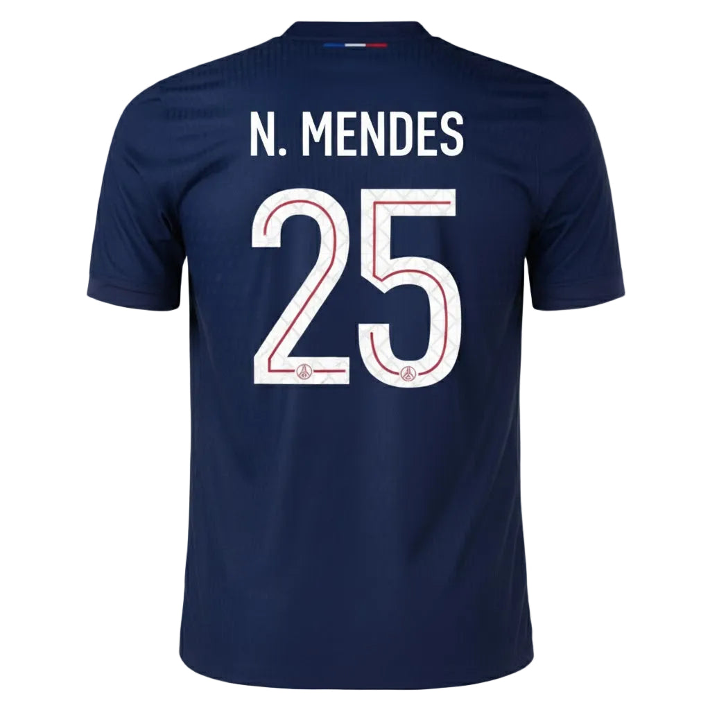 PSG 25/26 Home Jersey Nuno Mendes #25