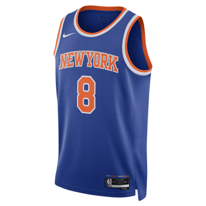 New York Knicks Blue Icon Jersey OG Anunoby #8