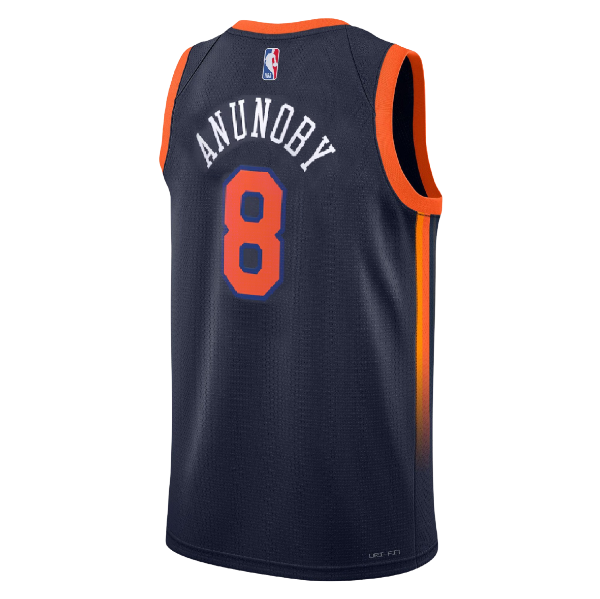 New York Knicks Navy Statement Jersey OG Anunoby #8