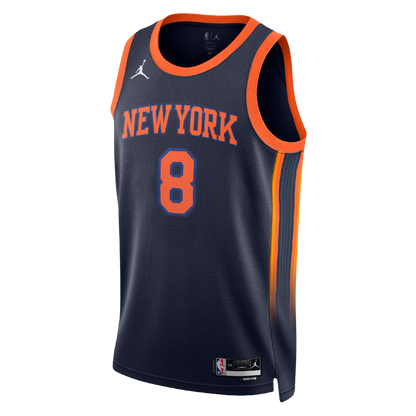 New York Knicks Navy Statement Jersey OG Anunoby #8