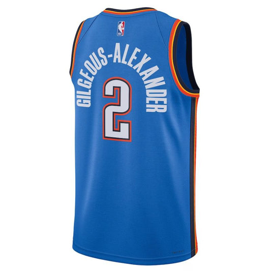 Oklahoma City Thunder Gilgeous-Alexander Jersey back