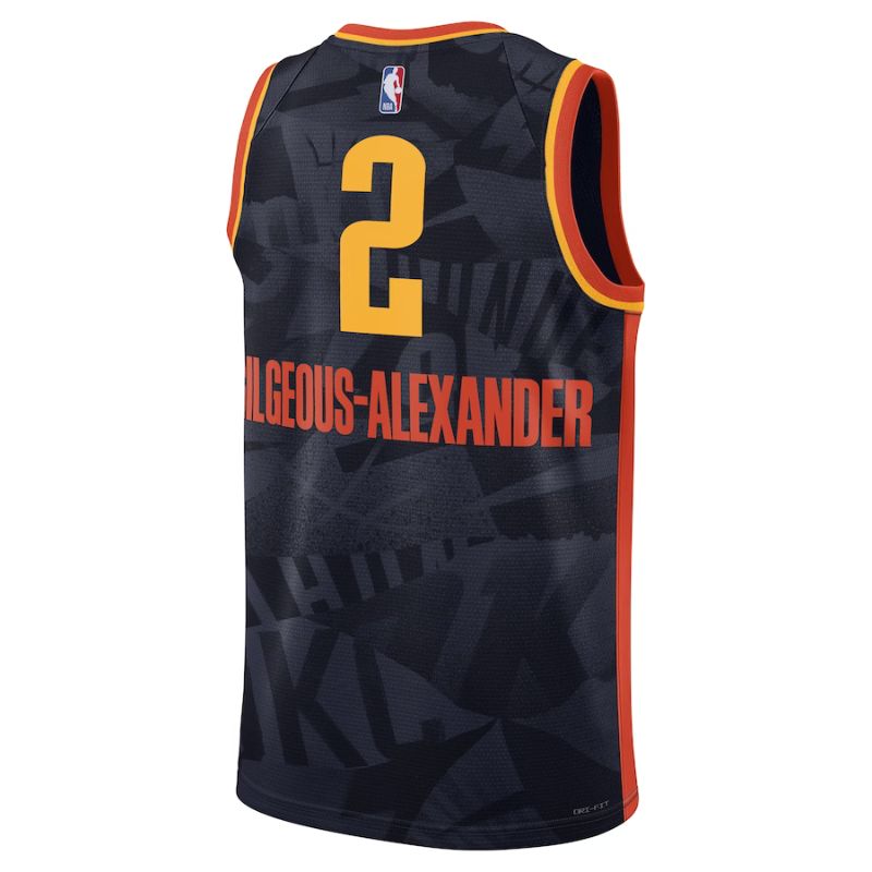 Oklahoma City Thunder Gilgeous-Alexander Jersey back