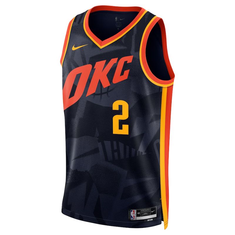 Oklahoma City Thunder Gilgeous-Alexander Jersey front