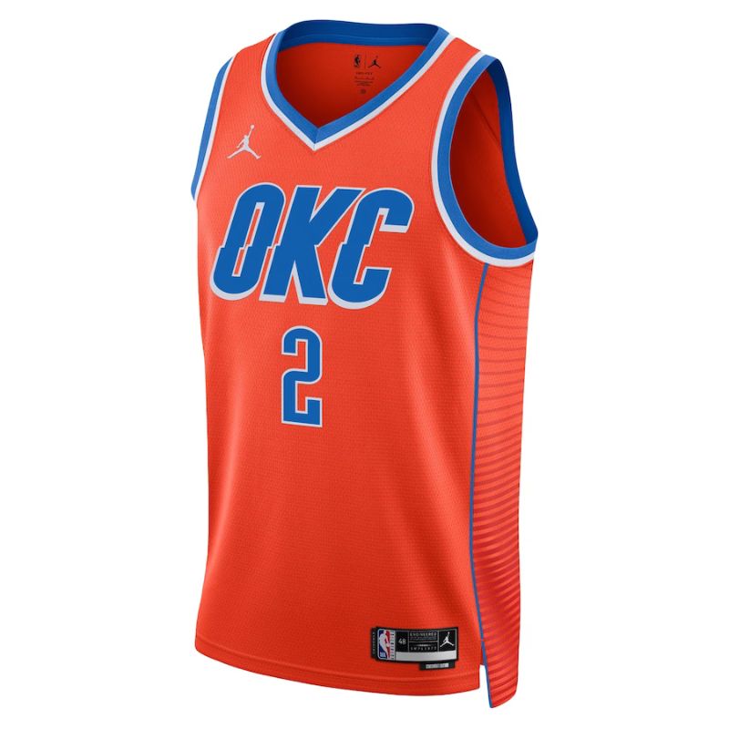 Oklahoma City Thunder Gilgeous-Alexander Jersey front