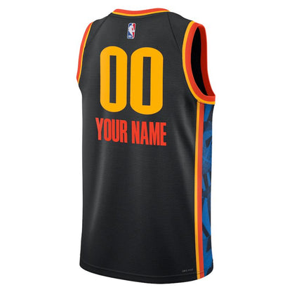 Oklahoma City Thunder 24/25 Custom Fourth Jersey back