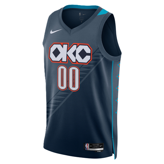 Oklahoma City Thunder Navy 2025-2026 City Edition Custom