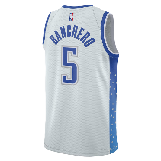 Orlando Magic White 2025-2026 City Edition Jersey Paolo Banchero #5