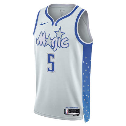 Orlando Magic White 2025-2026 City Edition Jersey Paolo Banchero #5