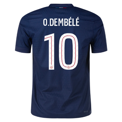 PSG 25/26 Home Jersey Ousmane Dembélé #10