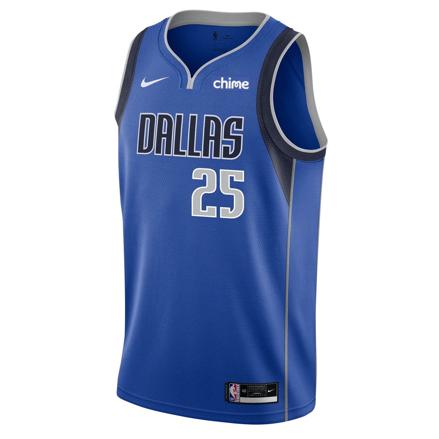 Dallas Mavericks Blue Icon Jersey P.J. Washington #25