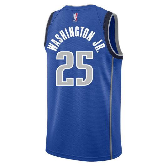 Dallas Mavericks Blue Icon Jersey P.J. Washington #25