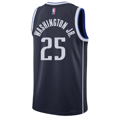 Dallas Mavericks Navy Statement Jersey P.J. Washington #25