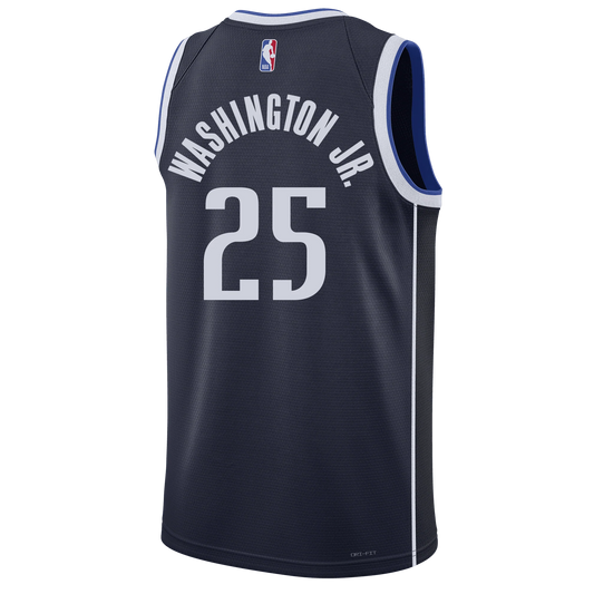 Dallas Mavericks Navy Statement Jersey P.J. Washington #25