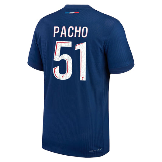 Paris Saint-Germain Home Jersey 24/25 Pacho Willian #51 (Midnight Navy/White)