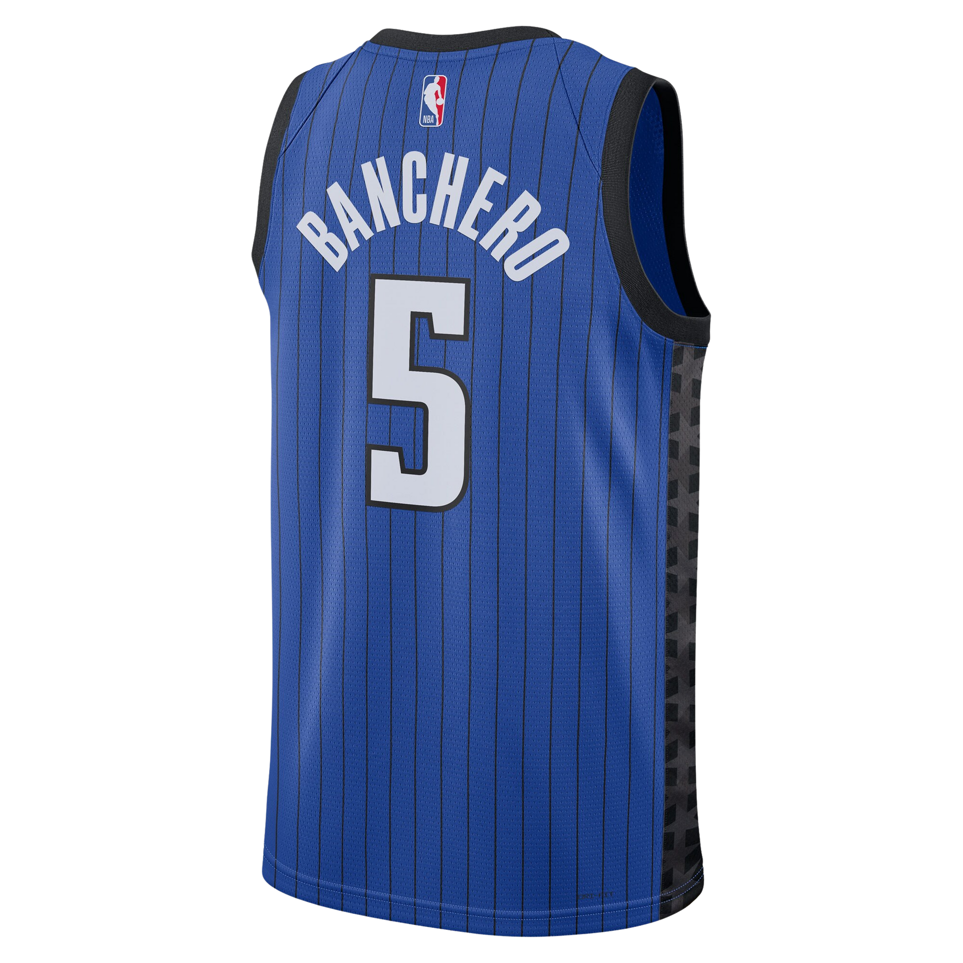Paolo Banchero Jersey, Orlando Magic Statement Jersey, Blue Magic Pinstripe, Banchero #5 Statement, Jersey, Paolo Banchero Blue, Orlando Magic Statement Edition.