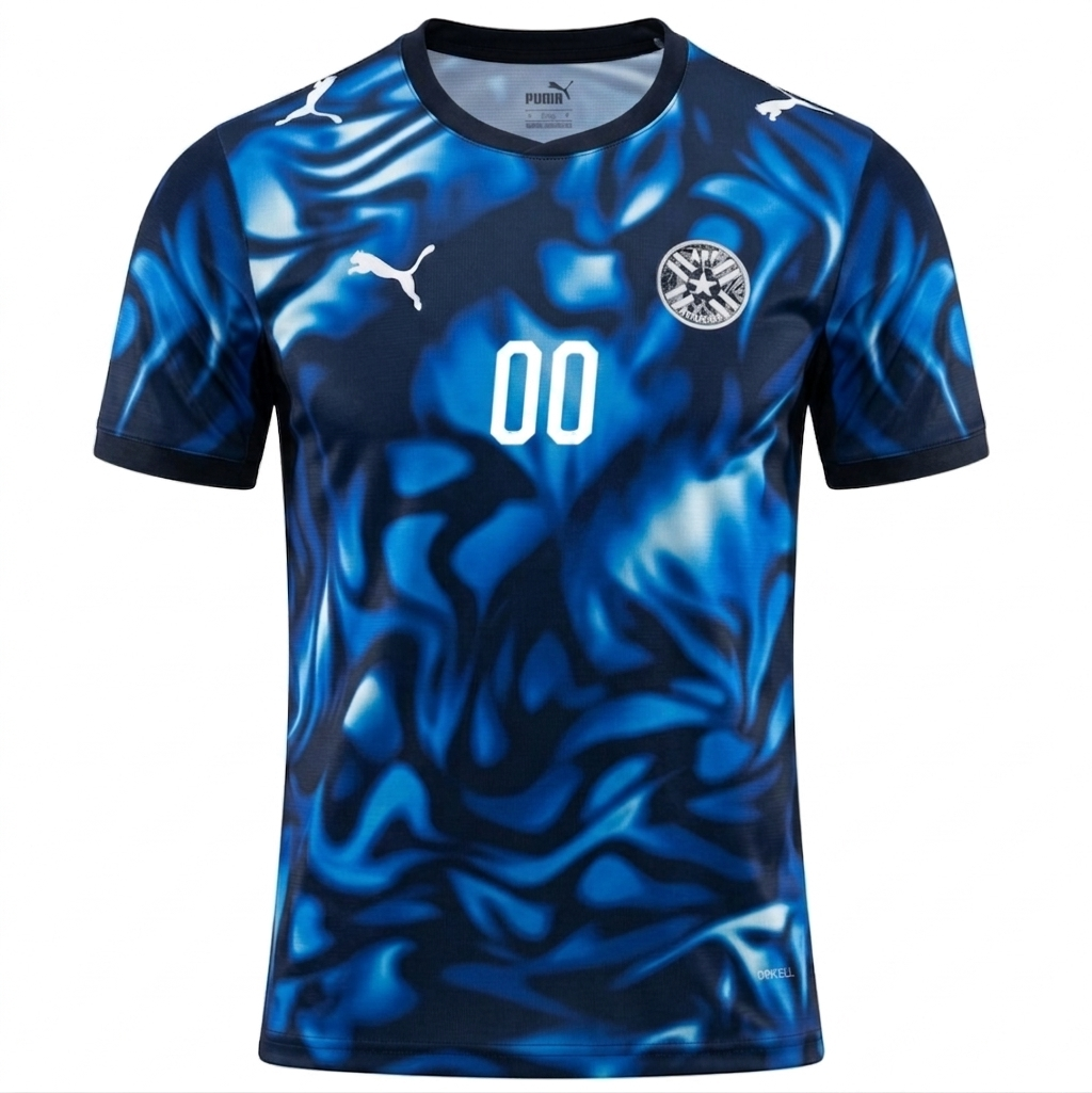 Paraguay 2026 Away Jersey Custom