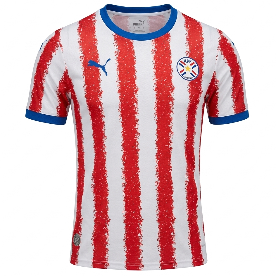 Paraguay 2026 Home Jersey