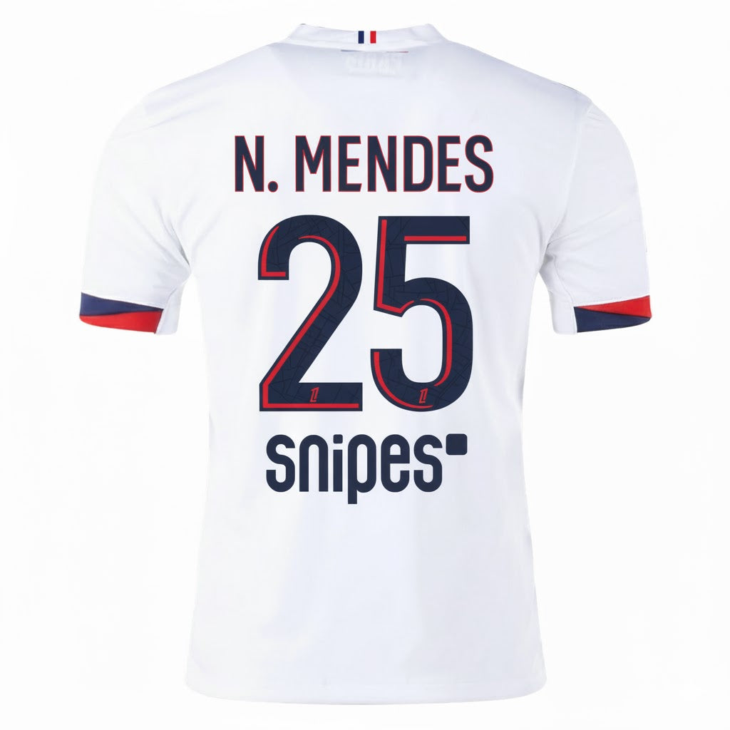 PSG 25/26 Away Jersey Nuno Mendes #25