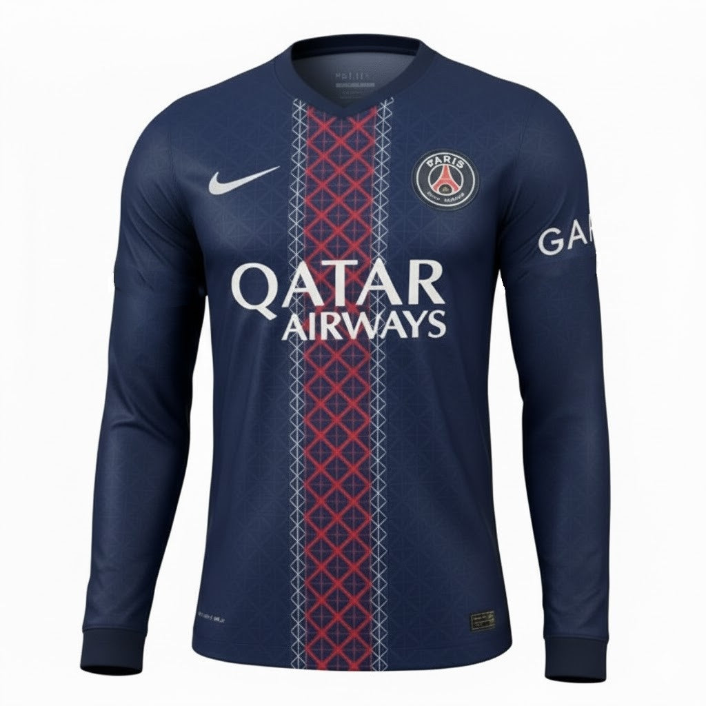 PSG 25/26 Home Long Sleeve Jersey