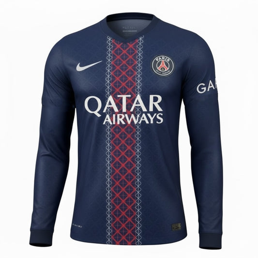 PSG 25/26 Home Long Sleeve Jersey