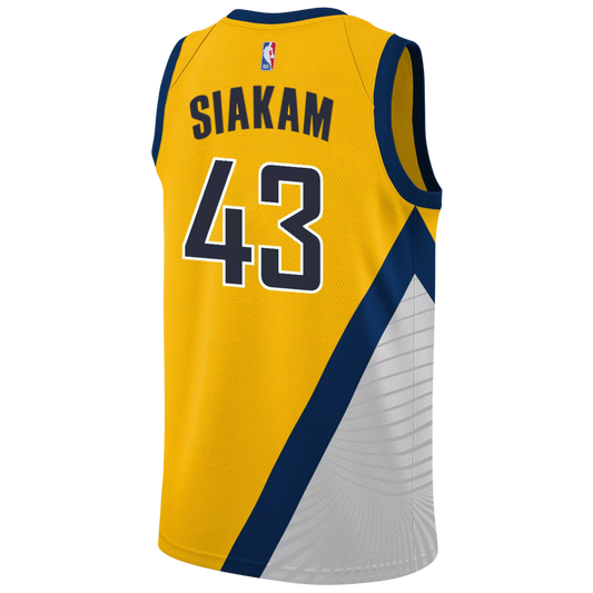 Indiana Pacers Gold Statement Jersey Pascal Siakam #43