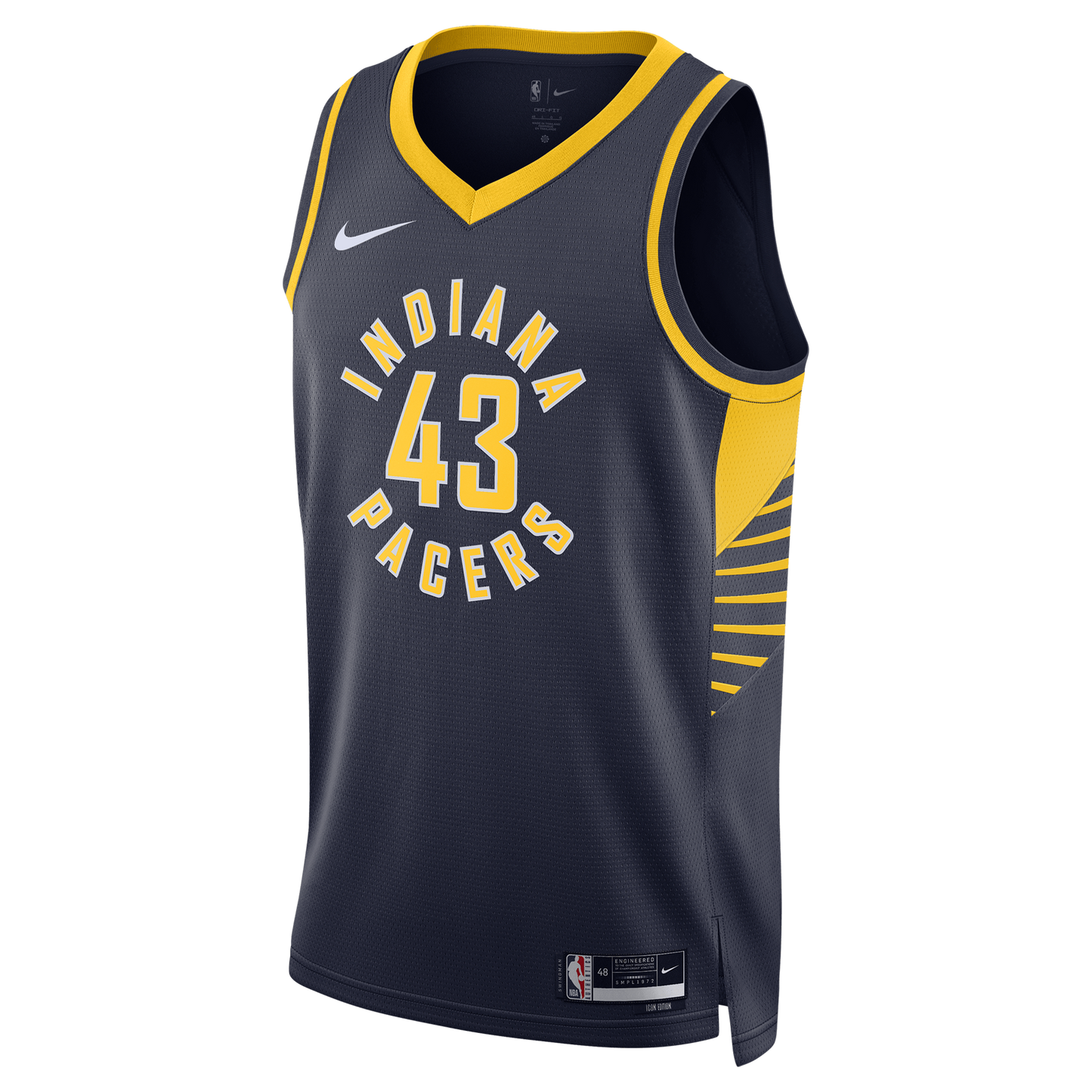 Indiana Pacers Navy Icon Jersey Pascal Siakam #43