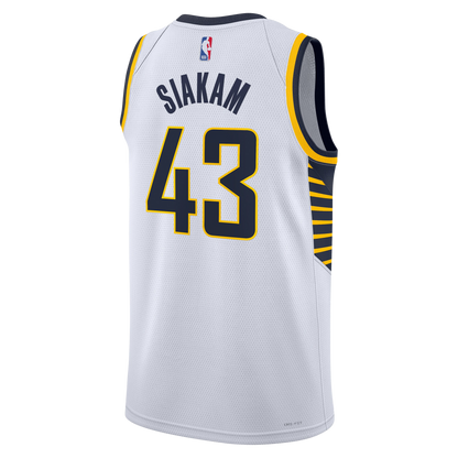 Indiana Pacers White Association Jersey Pascal Siakam #43