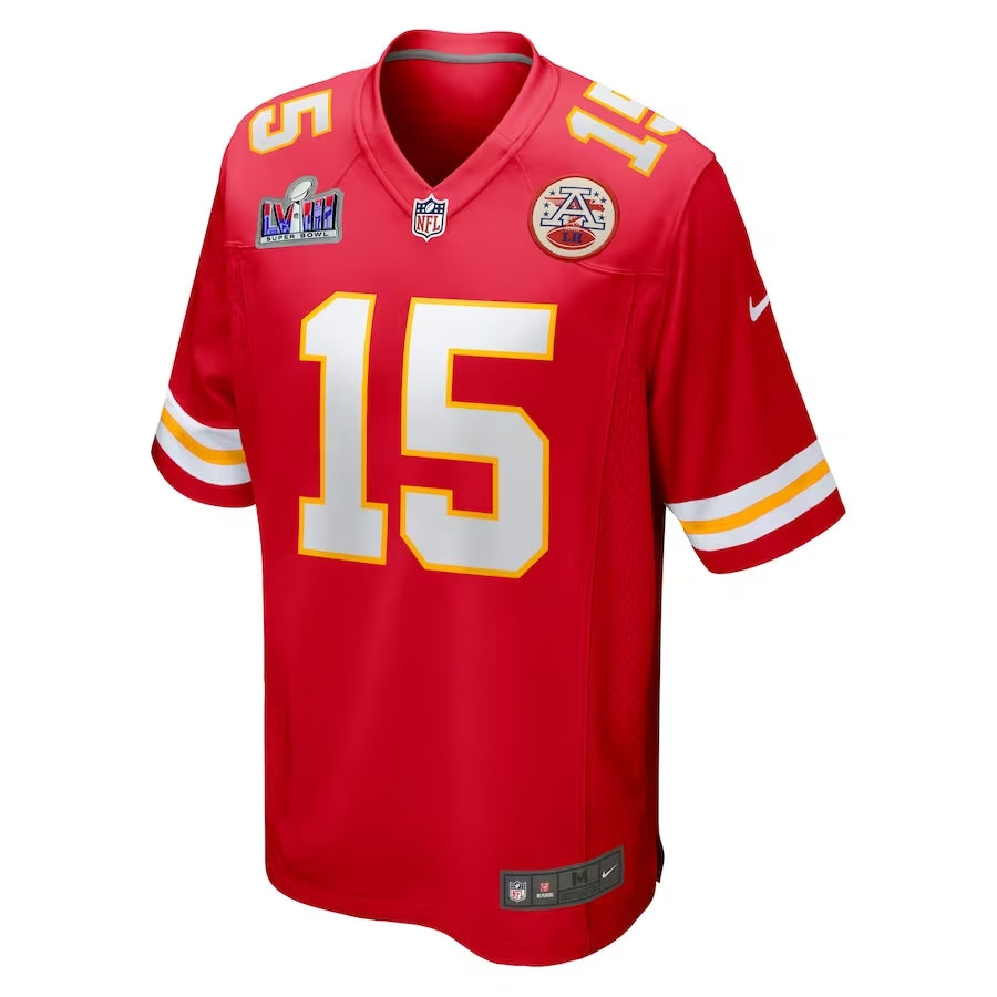 Patrick Mahomes Kansas City Chiefs Super Bowl LVIII Game Jersey