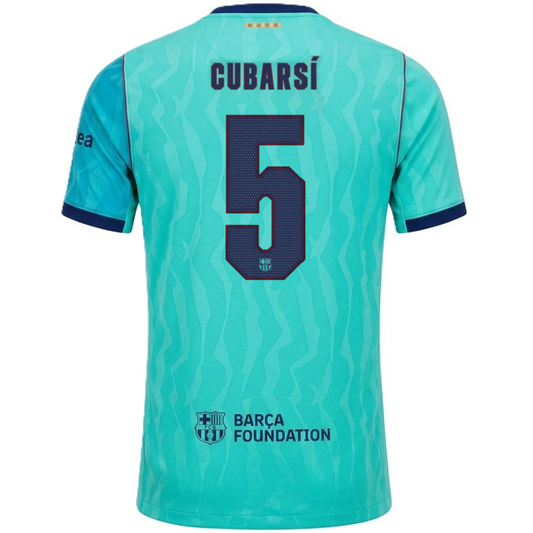 FC Barcelona 26/27 Third Jersey Pau Cubarsí #5