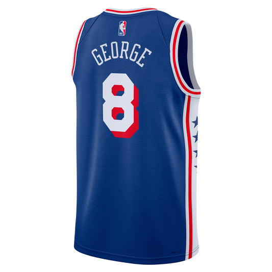 Philadelphia 76ers Blue Icon Jersey Paul George #8