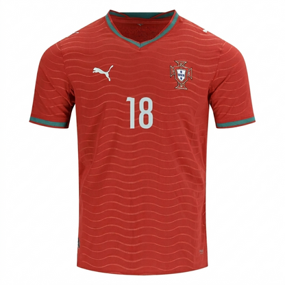 Portugal 2026 Home Jersey Pedro Neto #18