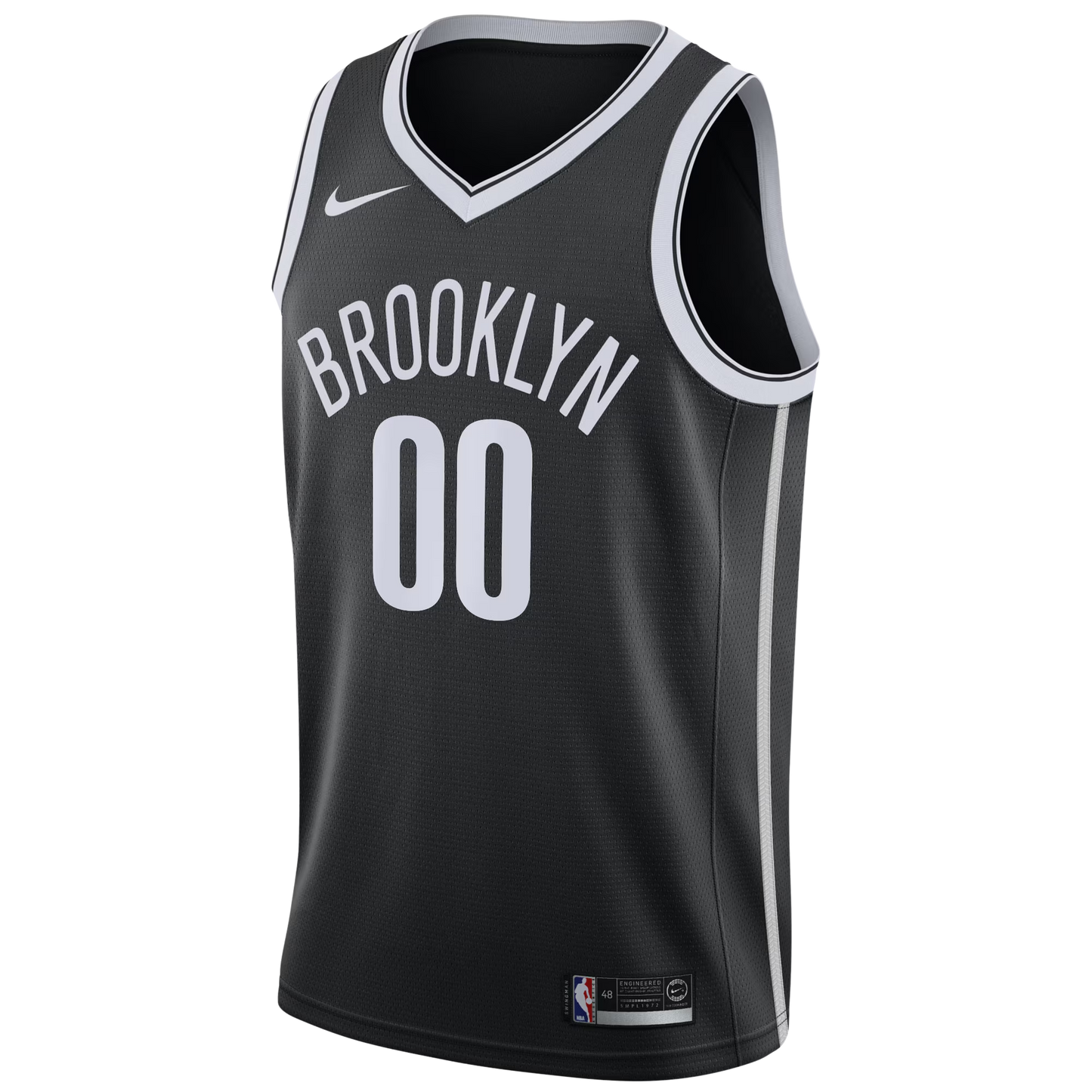 Brooklyn Nets Black Icon Jersey Custom