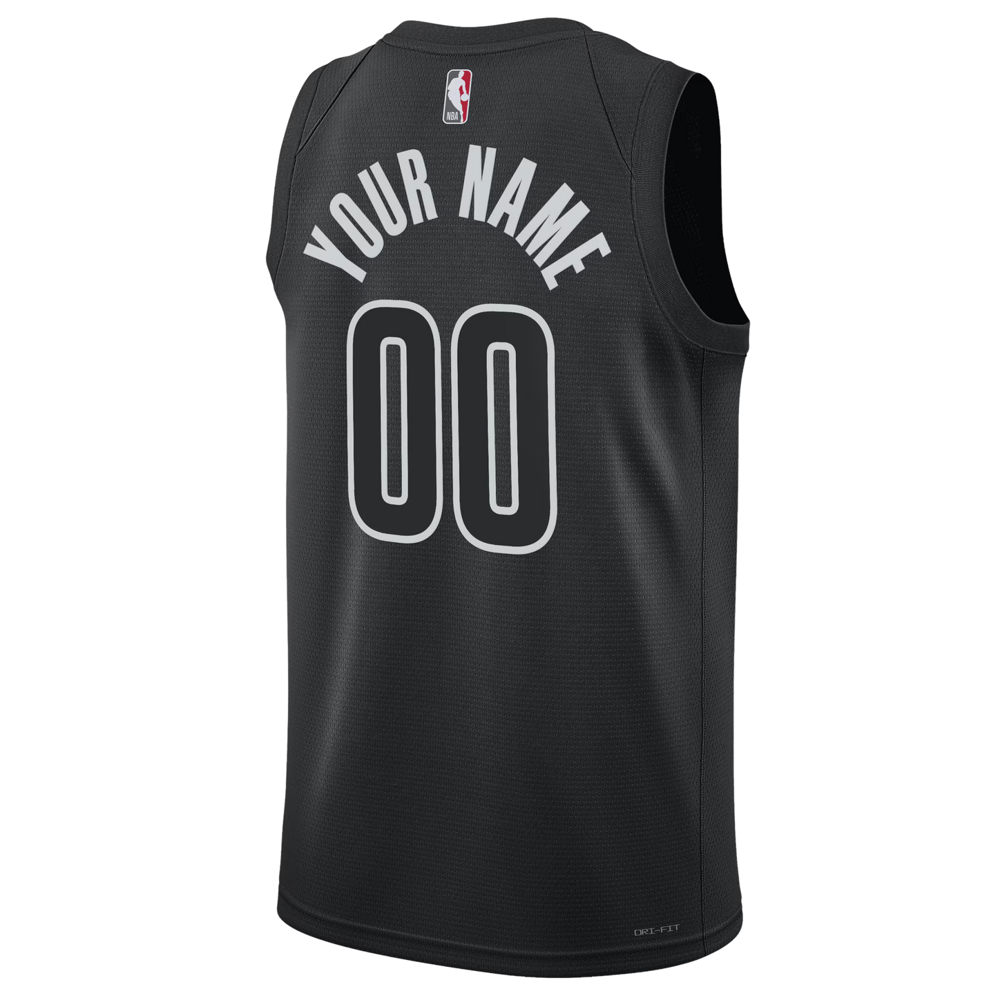 Brooklyn Nets Black Statement Jersey Custom
