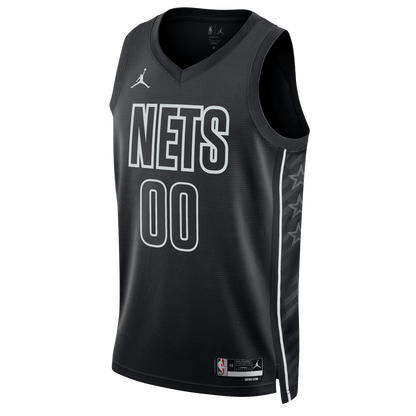 Brooklyn Nets Black Statement Jersey Custom