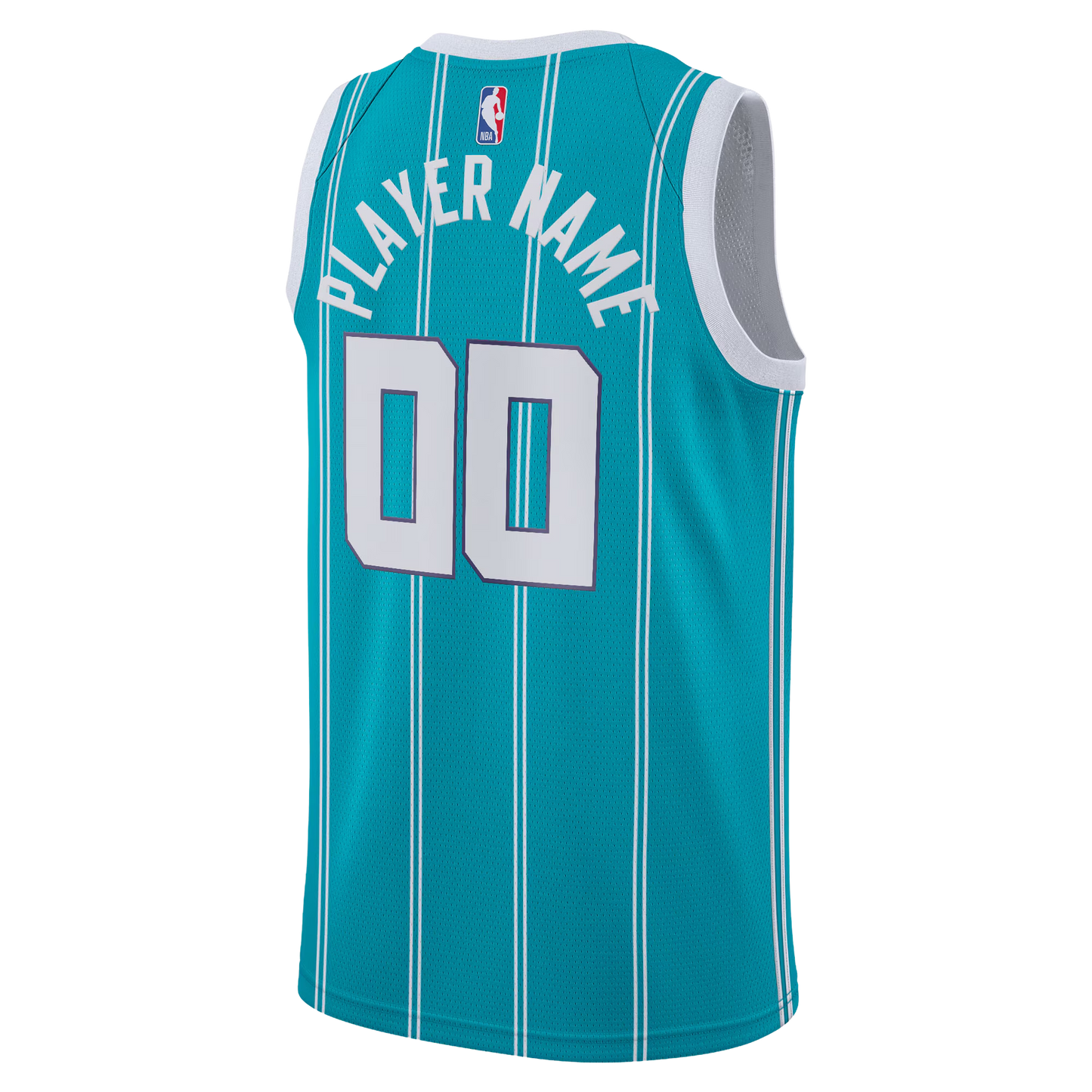 Charlotte Hornets Teal Icon Jersey Custom