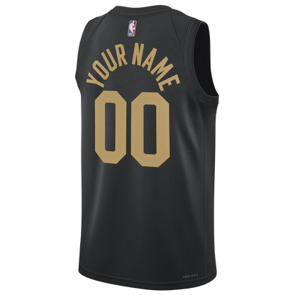 Cleveland Cavaliers Black Statement Jersey Custom