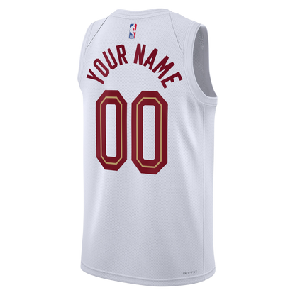 Cleveland Cavaliers White Association Jersey Custom