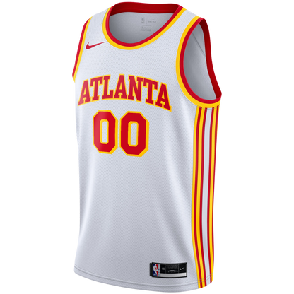 Atlanta Hawks White Association Jersey Custom