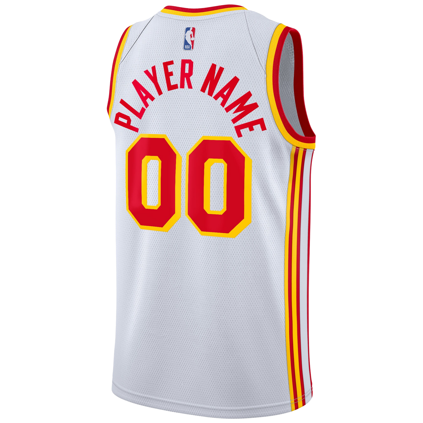 Atlanta Hawks White Association Jersey Custom