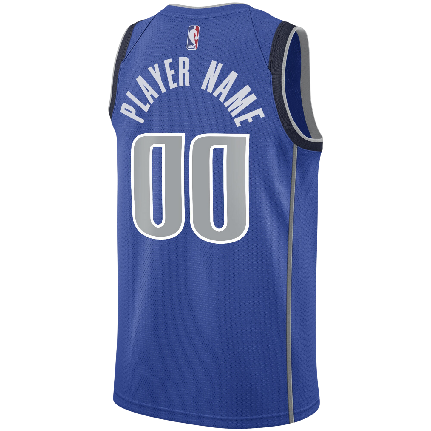 Dallas Mavericks Blue Icon Jersey Custom