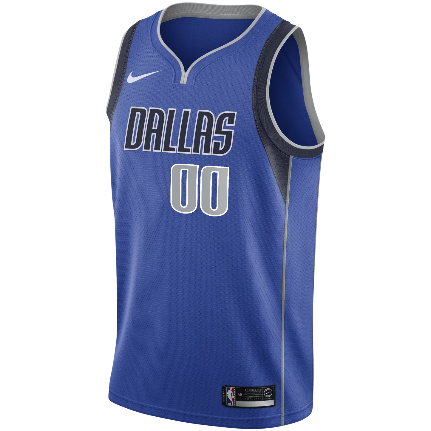 Dallas Mavericks Blue Icon Jersey Custom