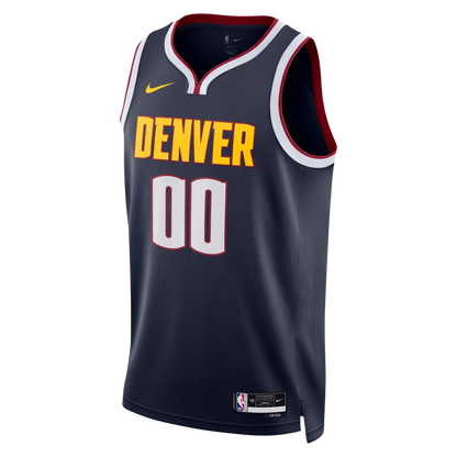 Denver Nuggets Navy Icon Jersey Custom